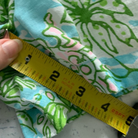 Lilly Pulitzer Elodey Linen Shorts Size Small - Picture 8 of 9